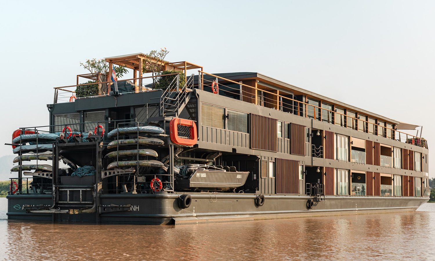 Aqua Mekong op zee, foto van Patrick Parez