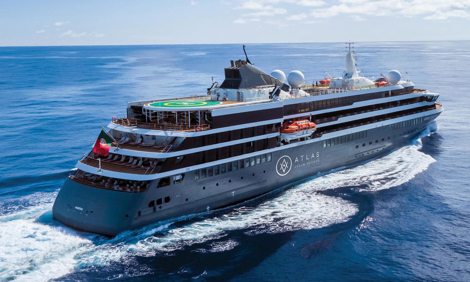 World Navigator op zee, foto van Patrick Parez