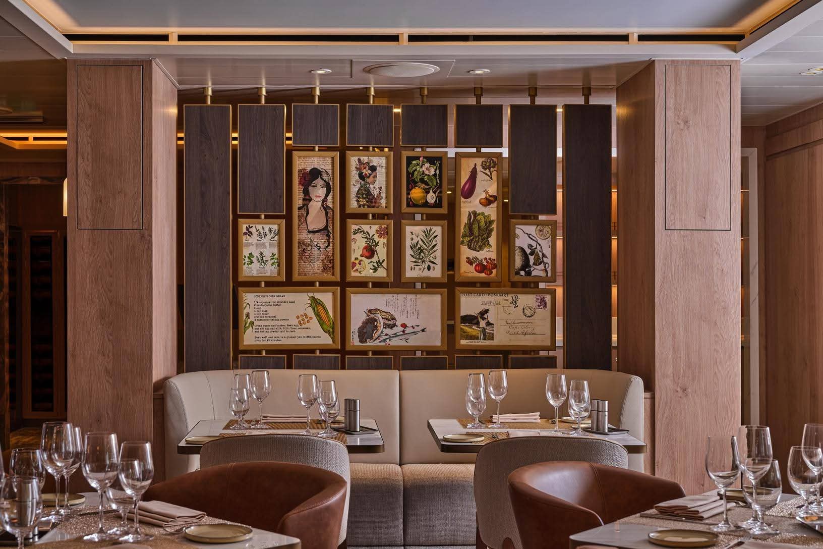 Restaurant S.A.L.T. Kitchen aan boord van de Silver Ray