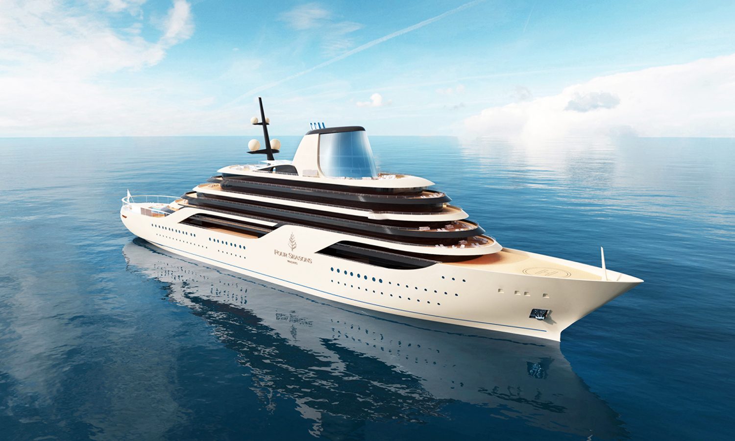 Four Seasons I op zee, foto van Patrick Parez