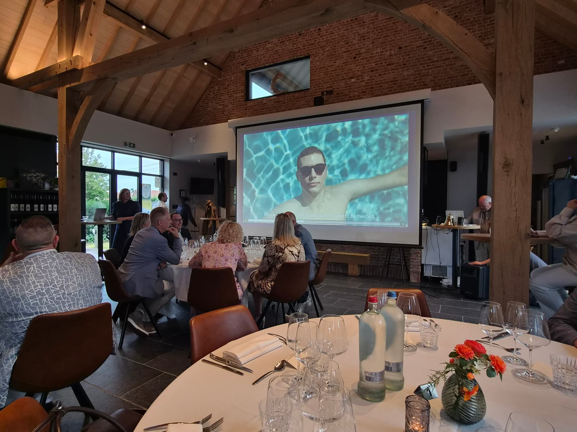 Cruisepresentatie van Footprints op Wijndomein De Nachtegaal in Zonnebeke