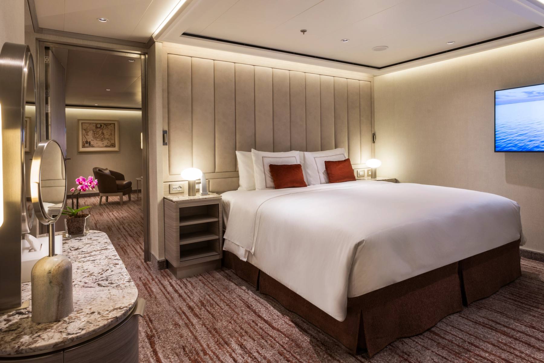 Grand, Signature & hogere suites aan boord van Silver Ray