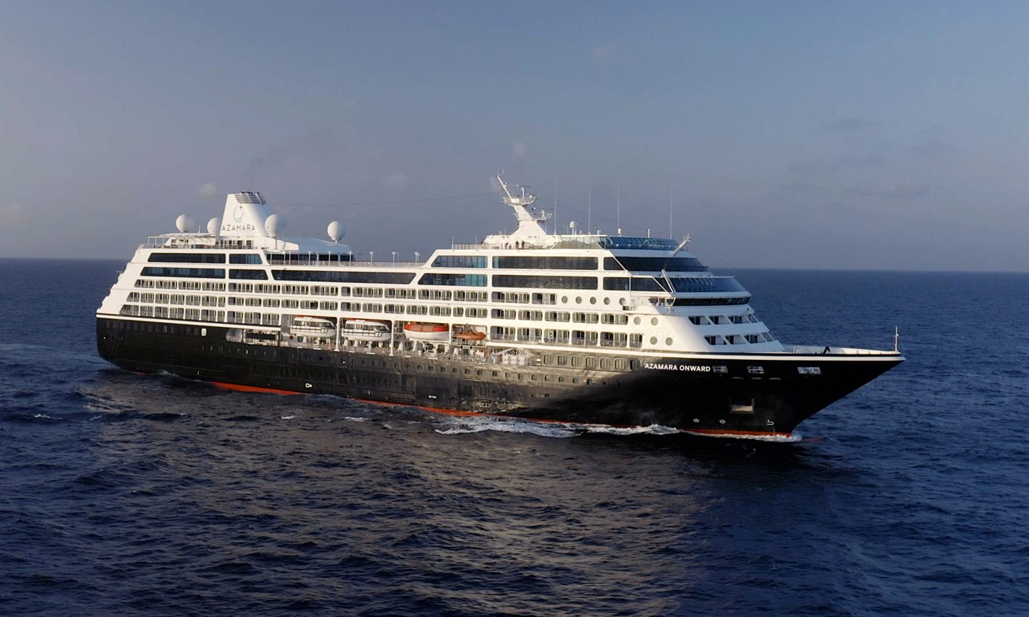 Azamara Onward at sea website — azamara