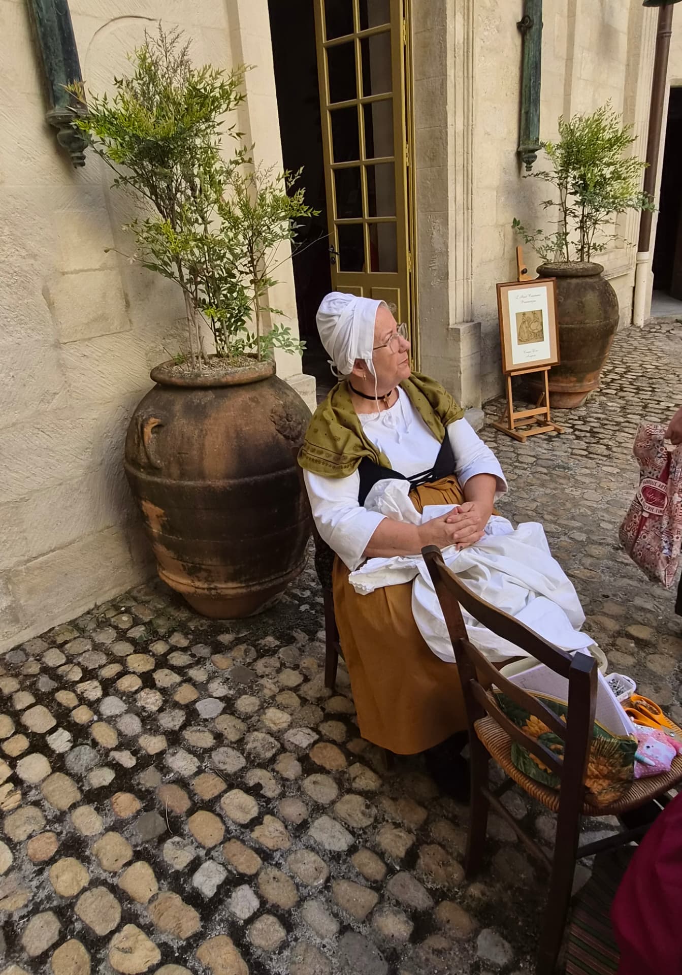 Provençaalse traditie in de straten van Avignon
