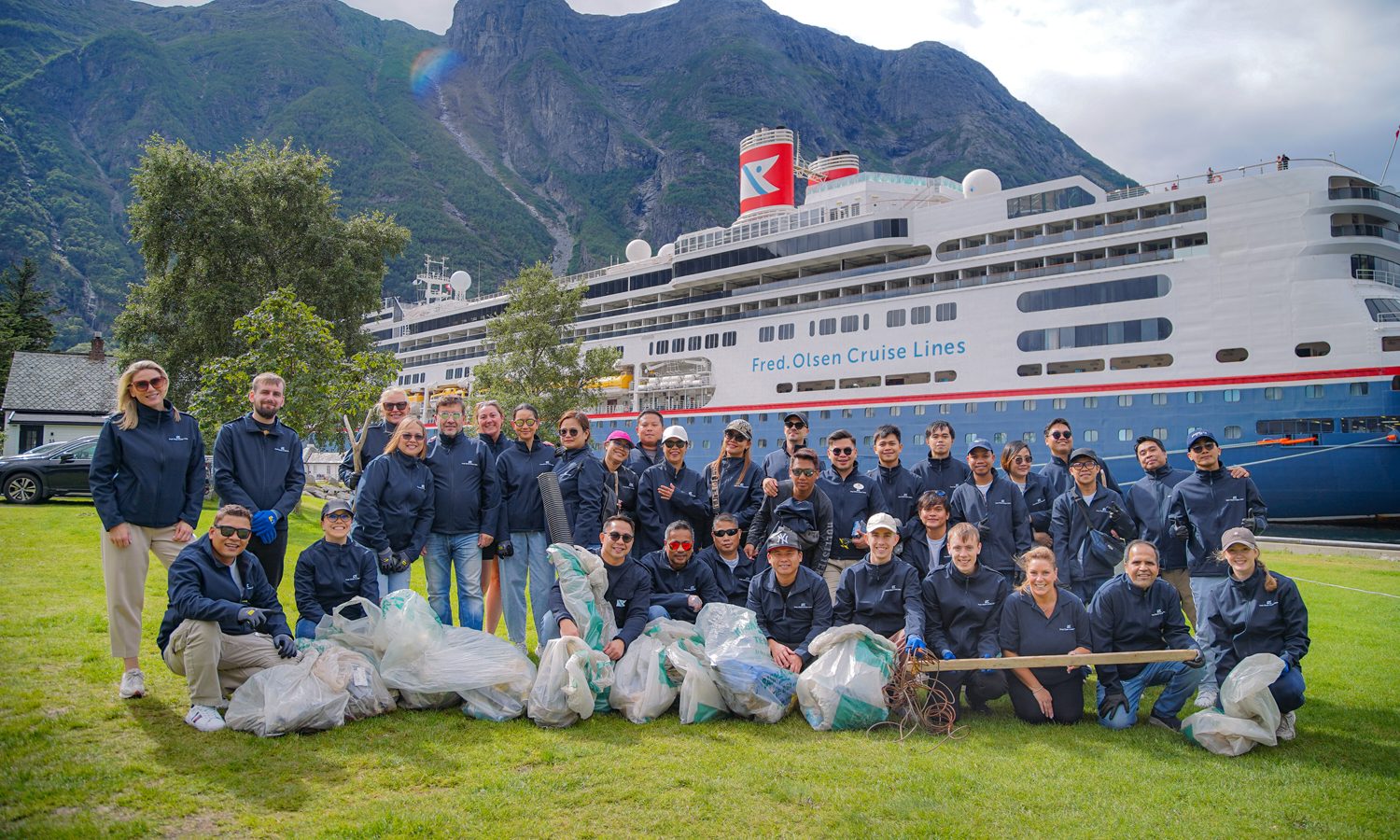 Fred Olsen Borealis opruim vuil Noorwegen website — fred olsen cruise lines