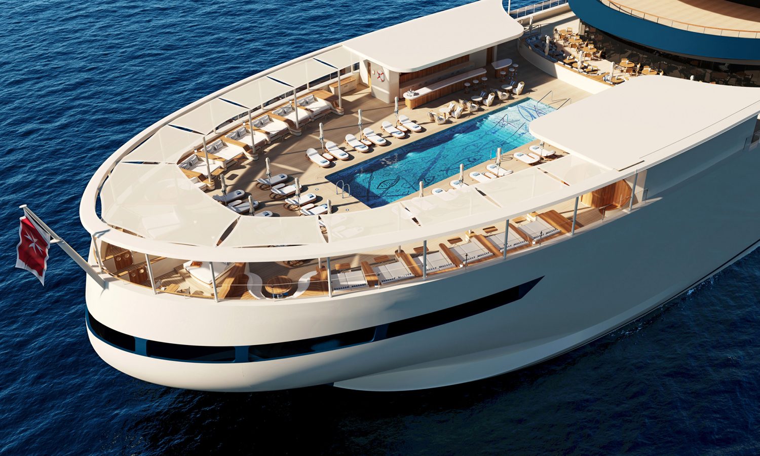 Four Seasons Yachts pool deck — four seasons yachts