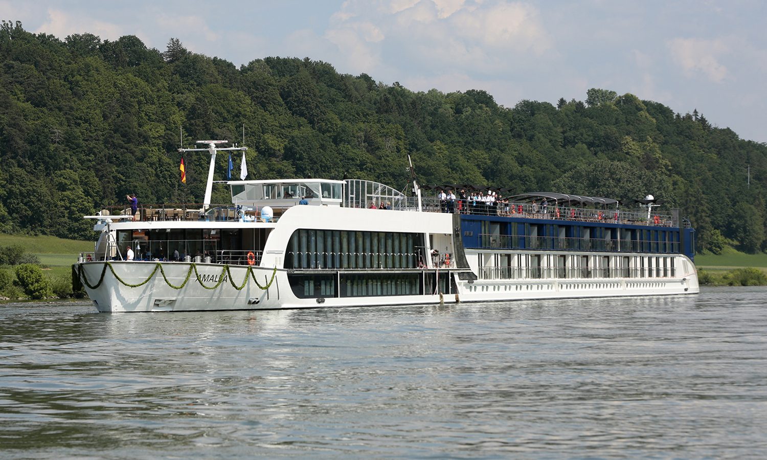 AmaLea op zee, foto van Patrick Parez