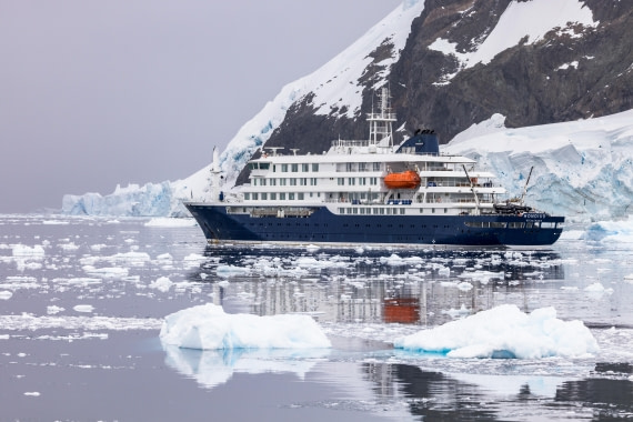 M/V Hondius in het poolgebied