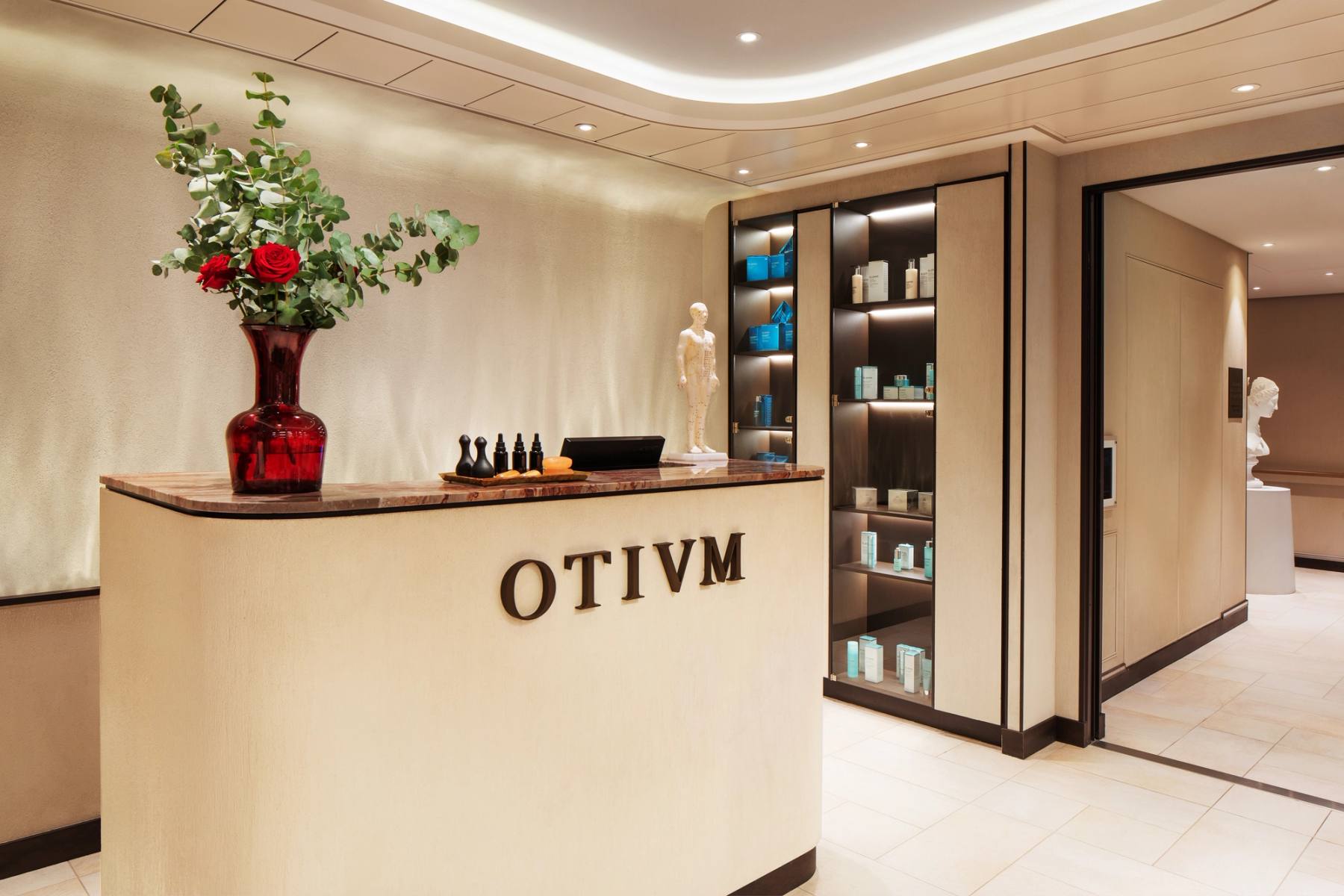 Otium Spa aan boord van Silver Ray