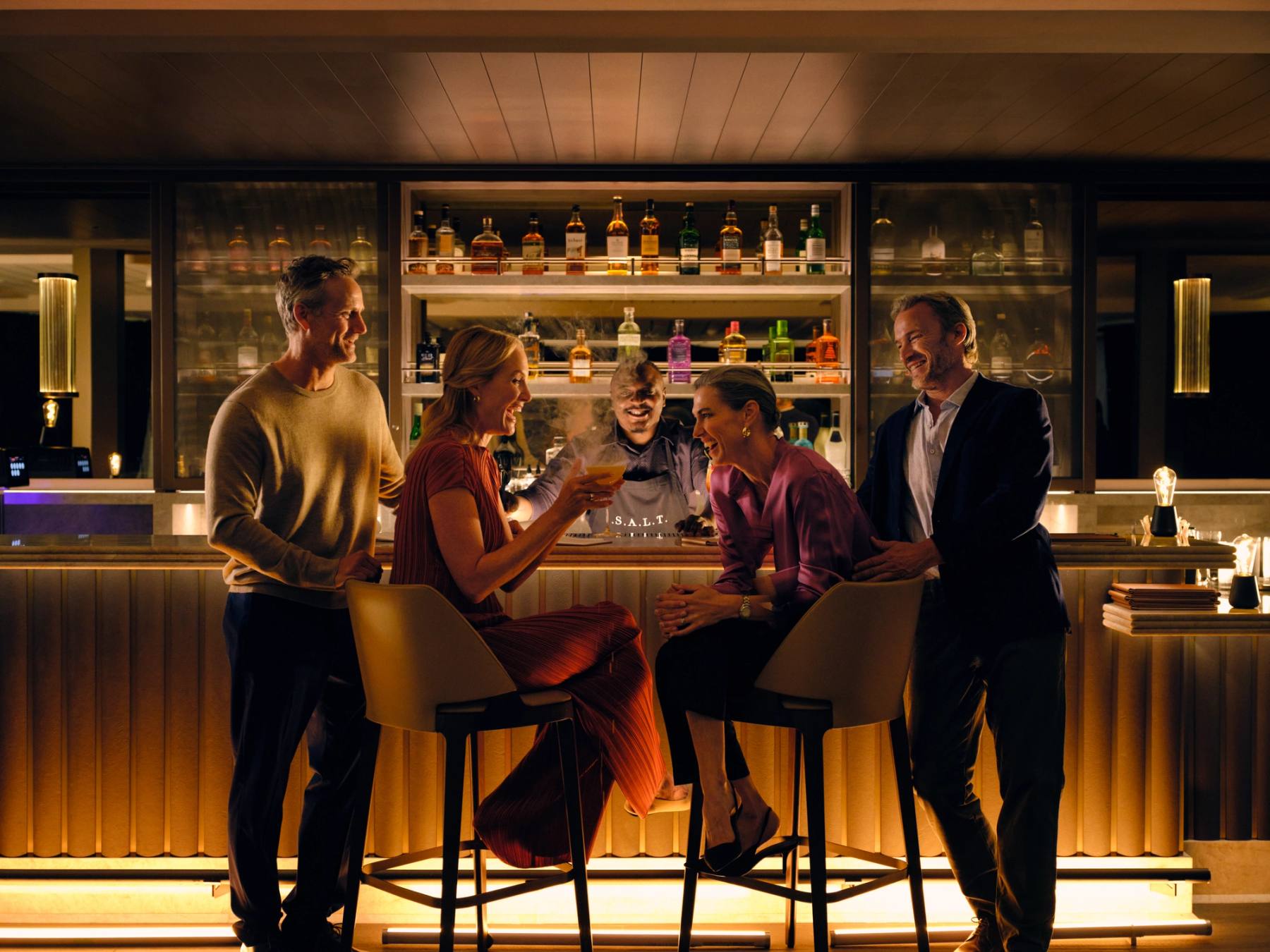 S.A.L.T. Bar aan boord van Silver Ray