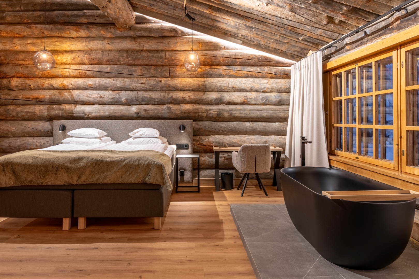 Wilderness Kelo Lodge in Saariselkä, Fins Lapland